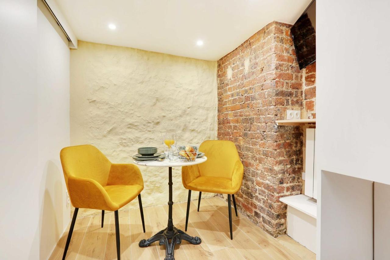 Ferienwohnung Cosy Studio In Montorgueil Paris Exterior foto