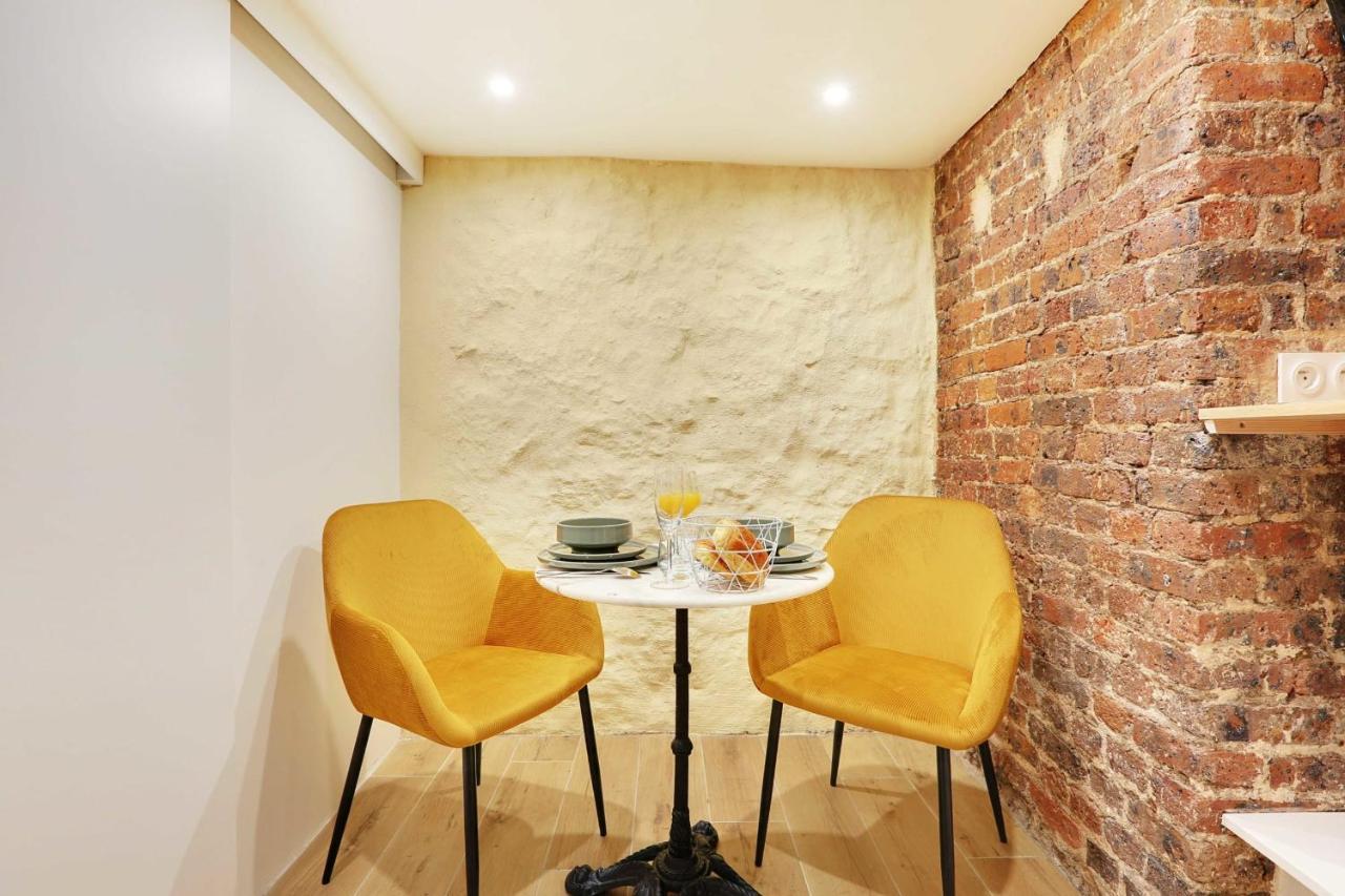 Ferienwohnung Cosy Studio In Montorgueil Paris Exterior foto
