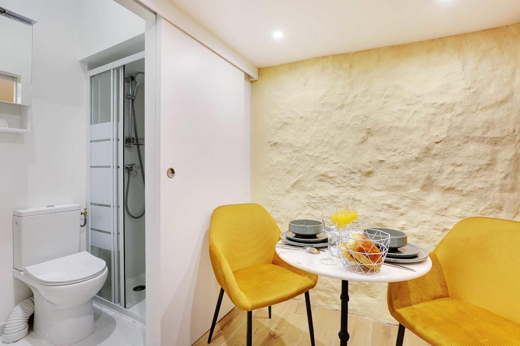 Ferienwohnung Cosy Studio In Montorgueil Paris Exterior foto